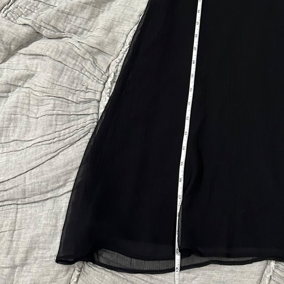 J. Crew silk chiffon Sophia dress (black) - Picture 8 of 8